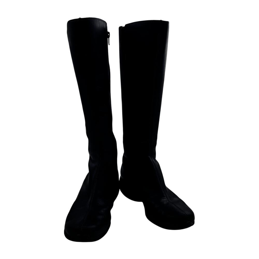 Merrell Spire Peak Black Leather Waterproof Outdoor Comfort Boots Women's 9.5
